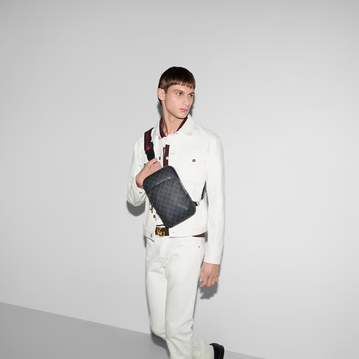 Black small slingbag — view 1