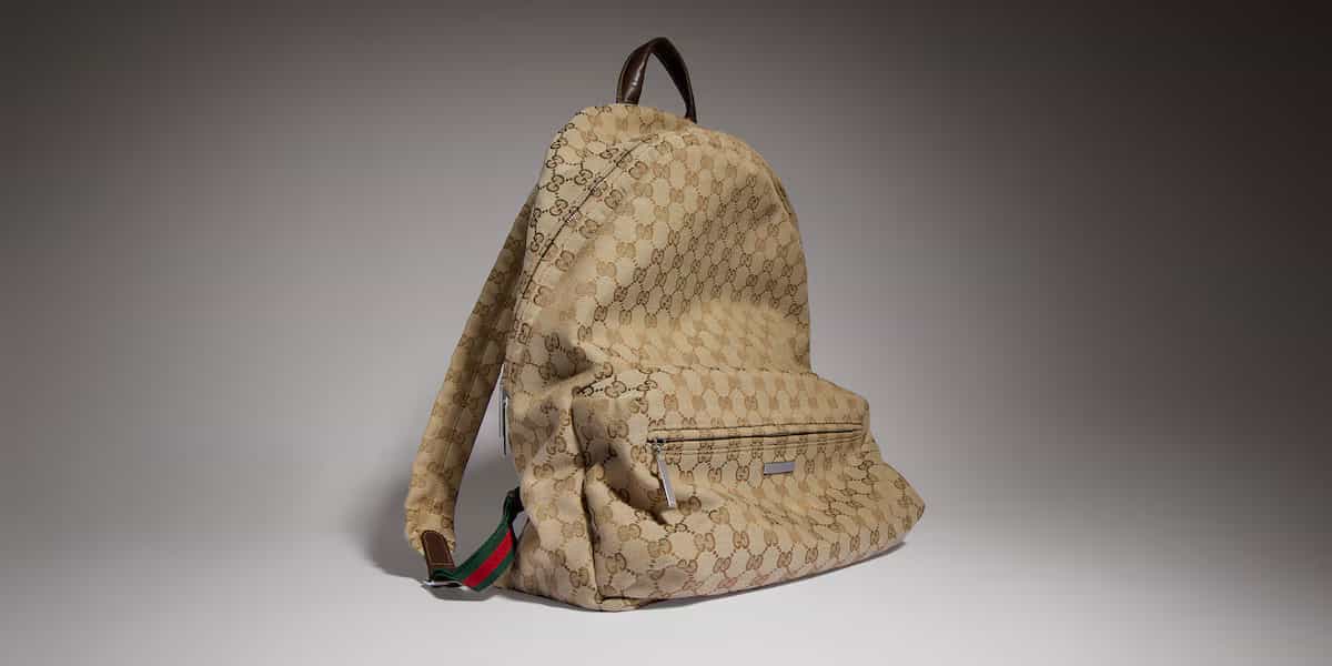 Large Gucci Tag backpack — alternate view