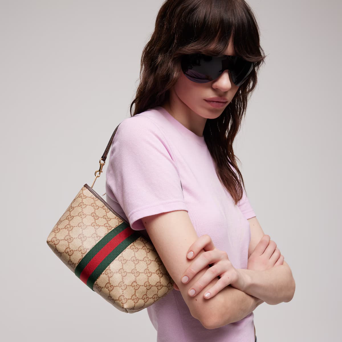 Small pouch with strap and Web — view 2