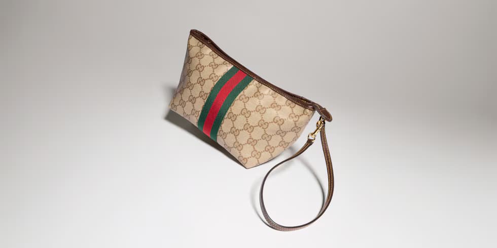 Small pouch with strap and Web — view 1