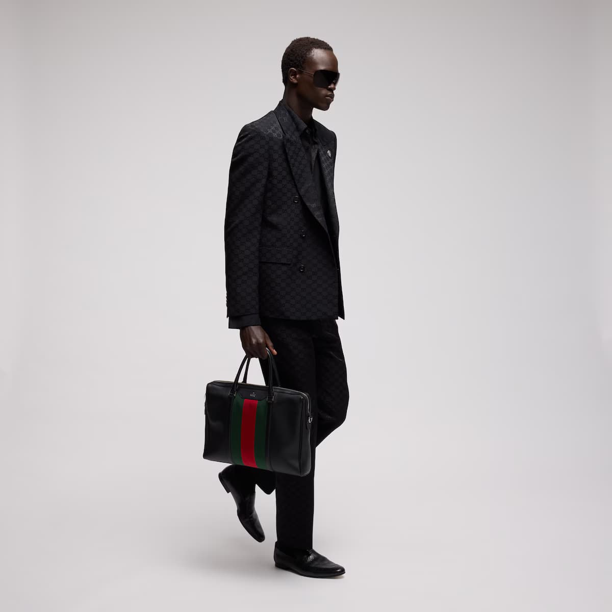 Mega Web Trademark medium briefcase — view 1