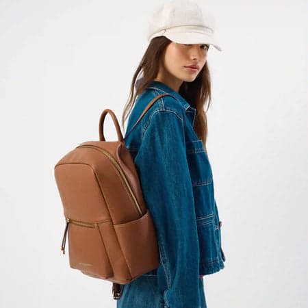 Tan Bonnie Backpack — view 1
