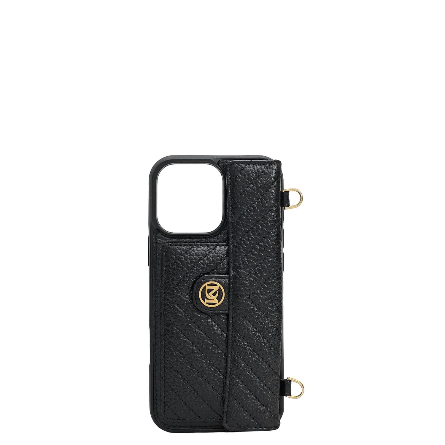 Quilting Leather Mobile Case (Iphone 16 Pro) — view 4