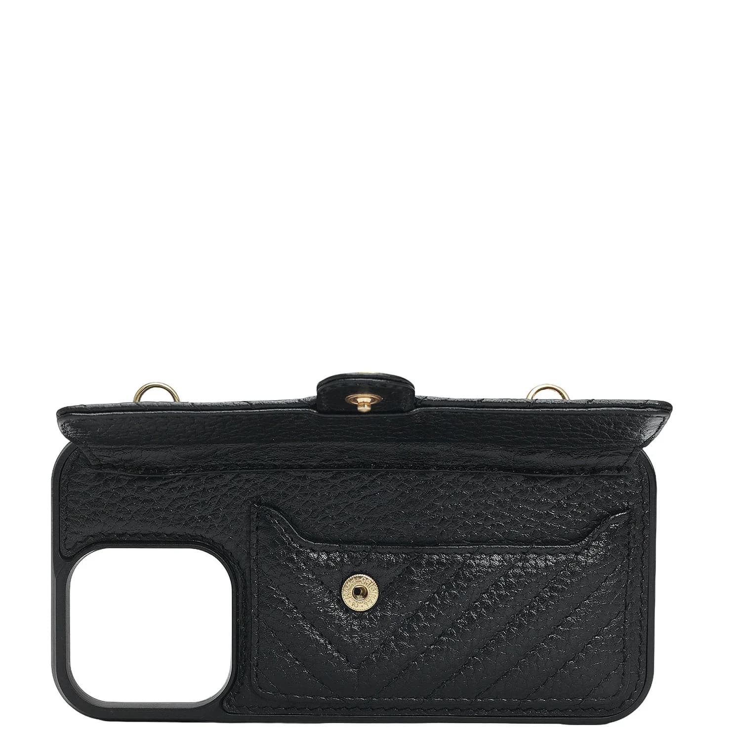Quilting Leather Mobile Case (Iphone 16 Pro) — view 6