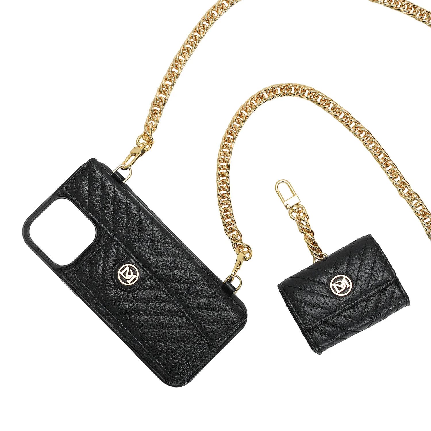 Quilting Leather Mobile Case (Iphone 16 Pro) — view 1