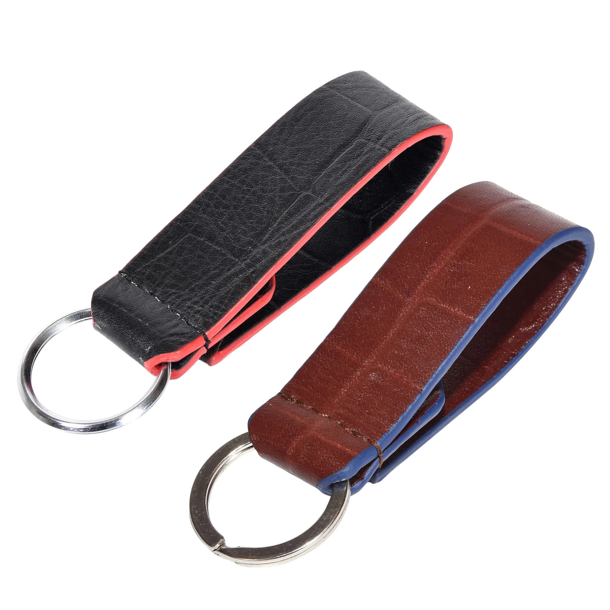 Sassora Premium Leather Keychain Power Pair-Gift For All - Pack Of 2 — view 4