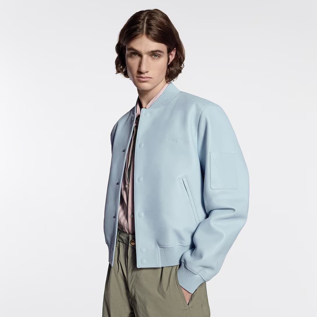 Leather Blouson — view 3
