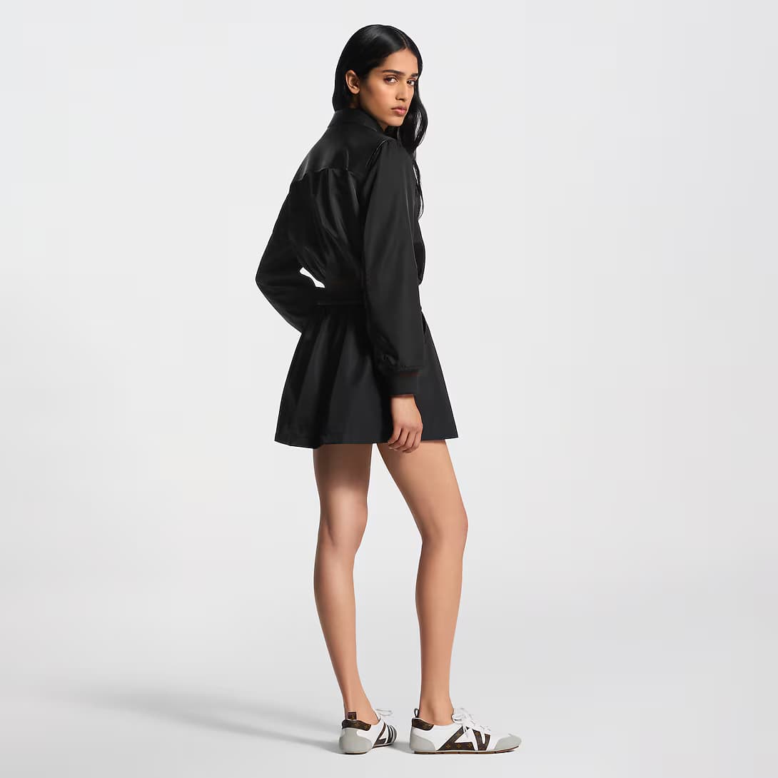 Leather Insert Jacket — view 7