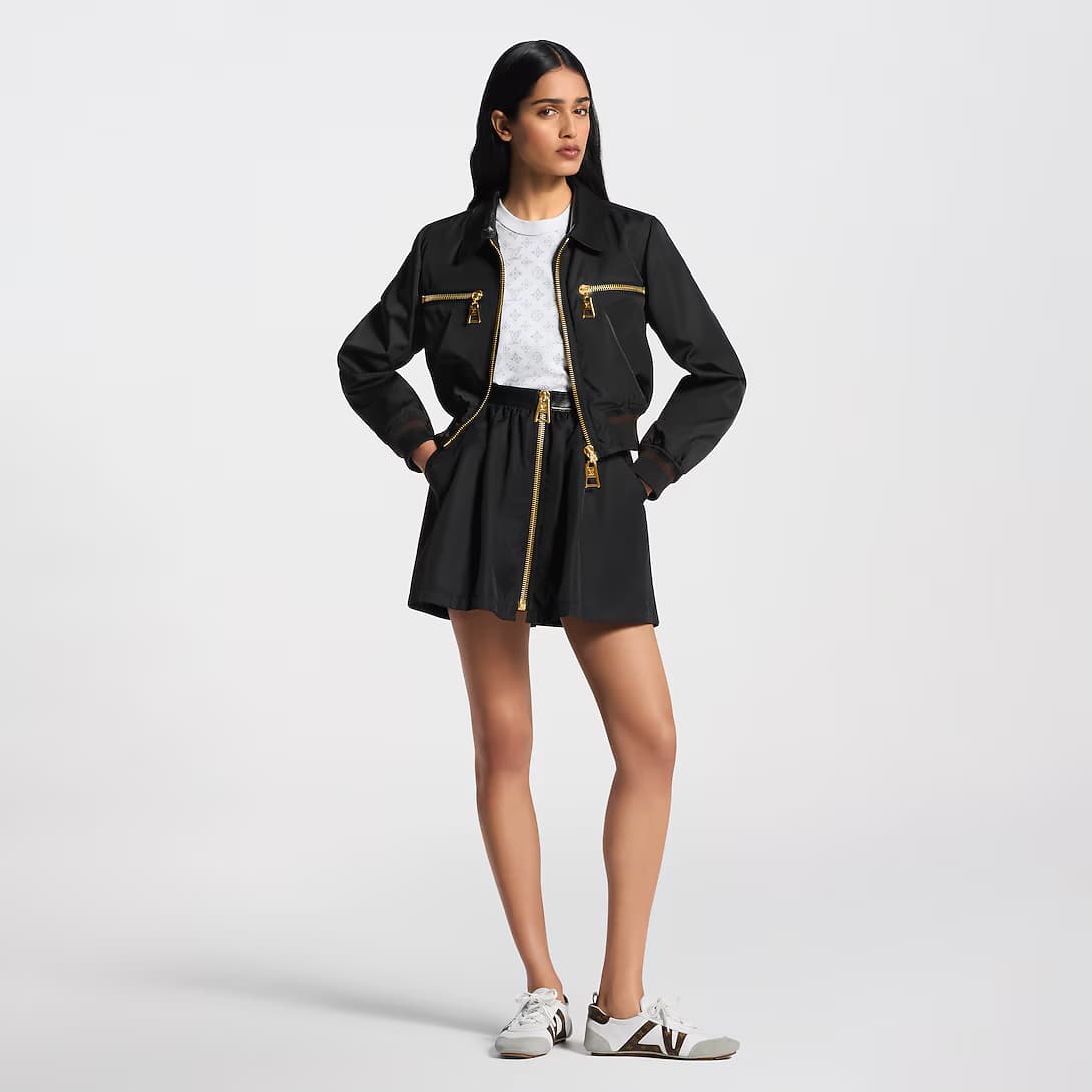 Leather Insert Jacket — view 1