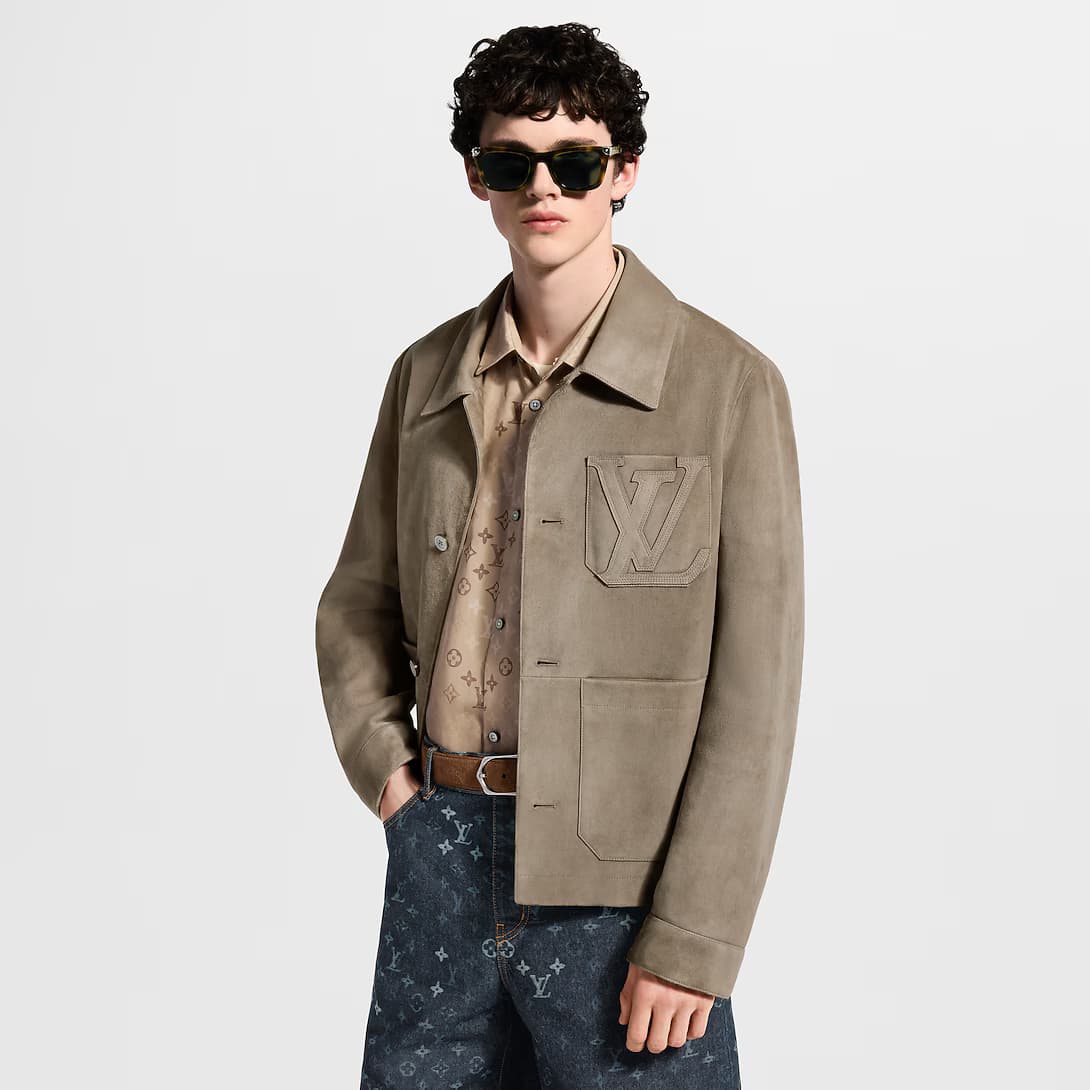 Light Suede Workwear Jacket — view 3