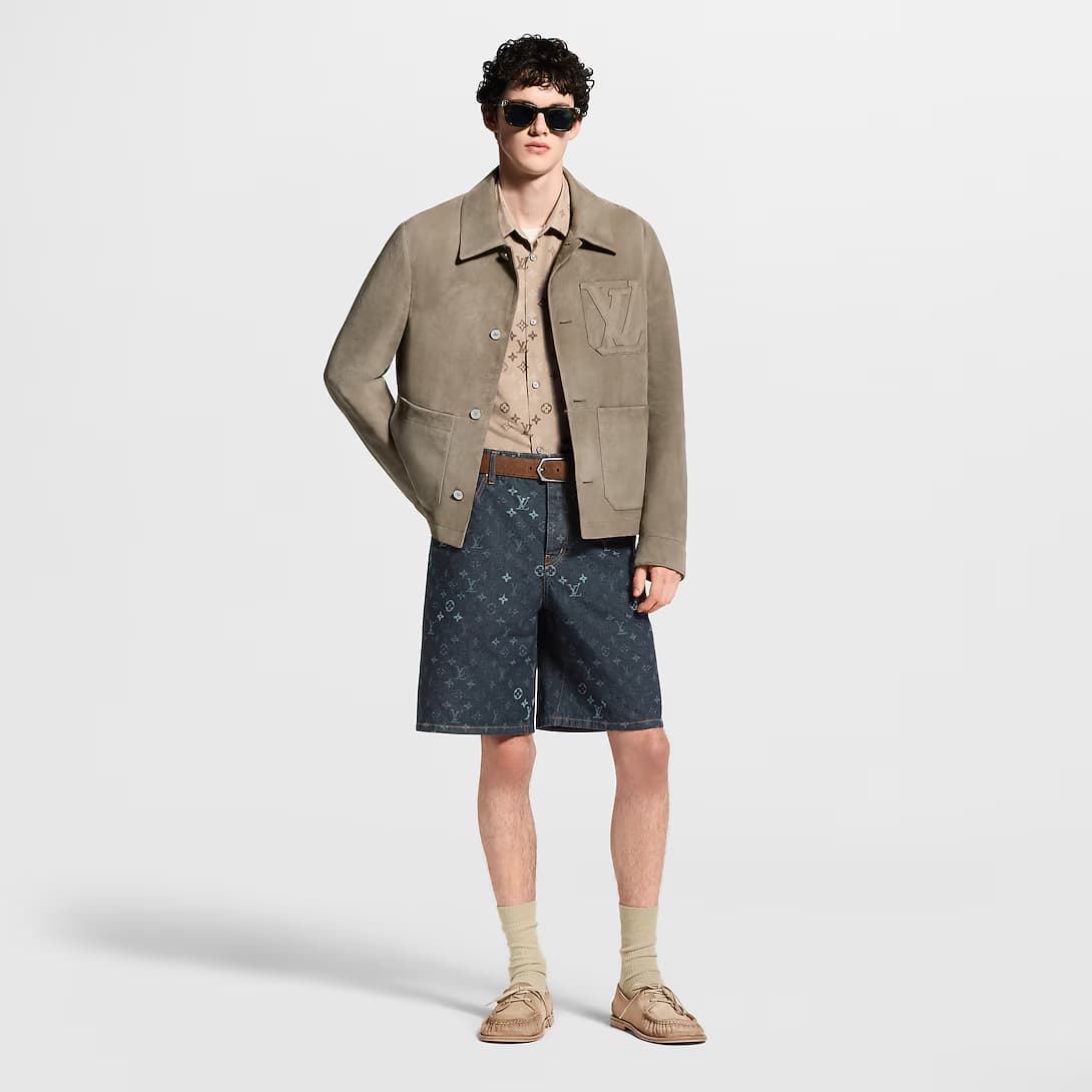 Light Suede Workwear Jacket — view 1