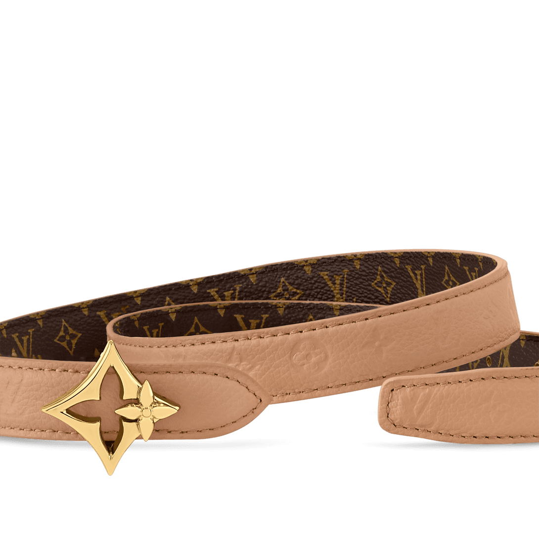 LV Flowergram 20mm Reversible Belt — view 7