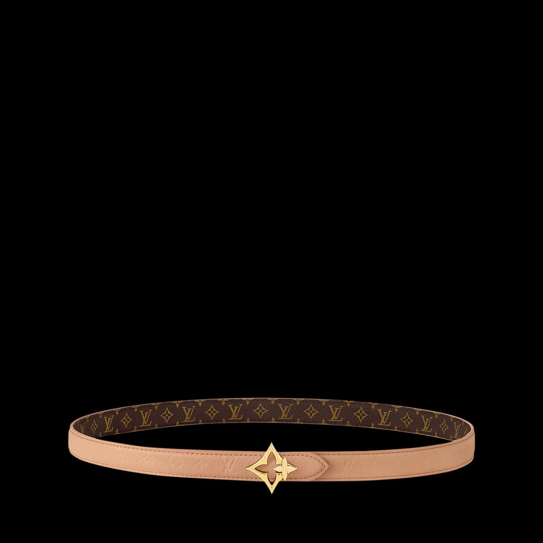 LV Flowergram 20mm Reversible Belt — view 8