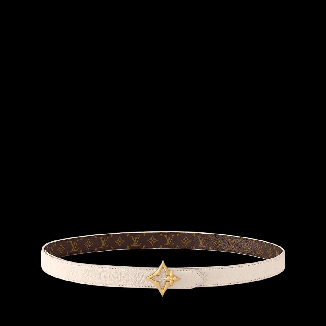 LV Flowergram 20mm Reversible Belt — view 2