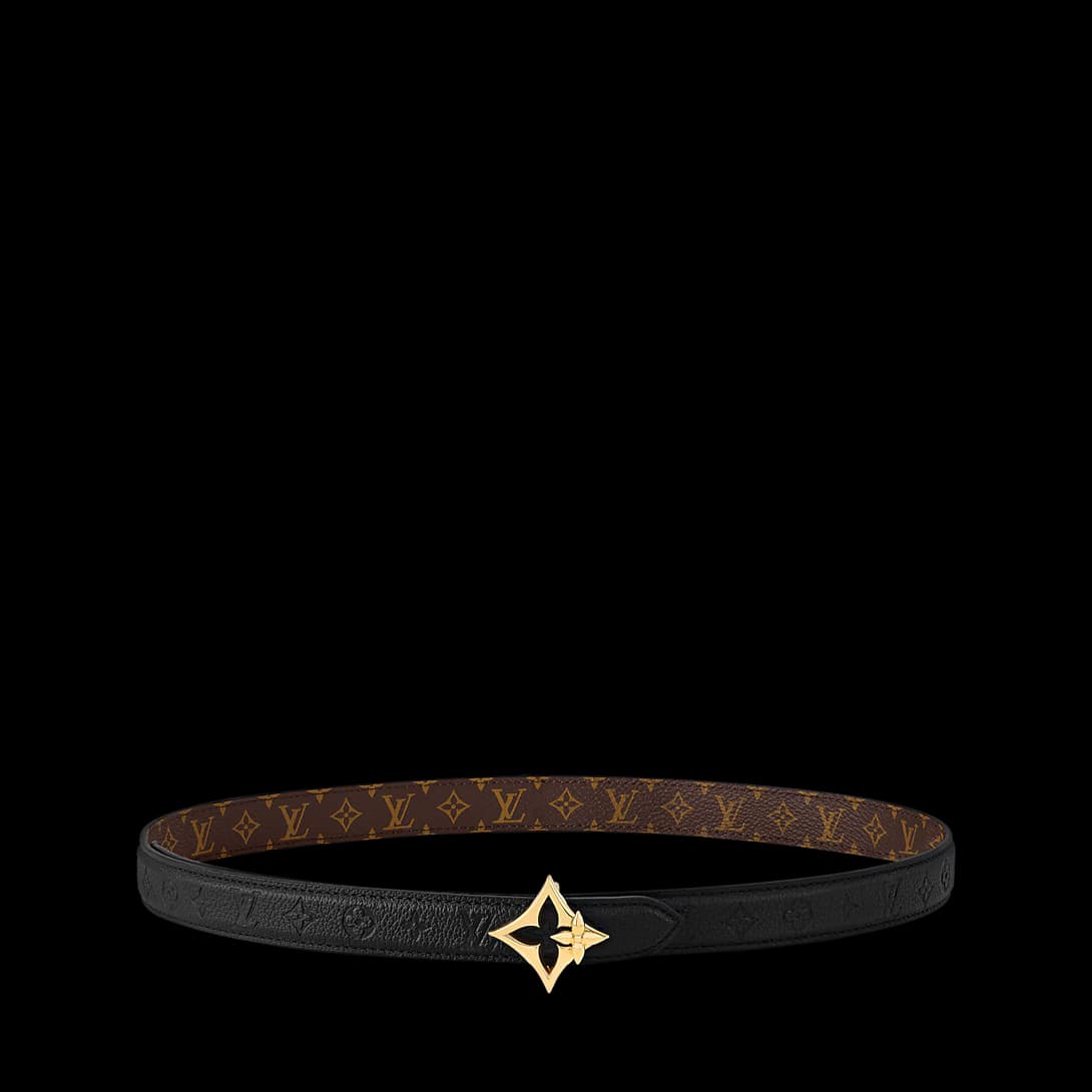 LV Flowergram 20mm Reversible Belt — view 10