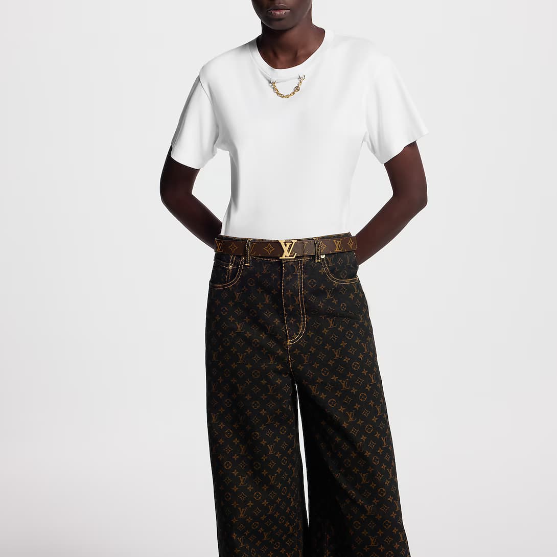 LV Initiales 30mm Reversible Belt — view 11