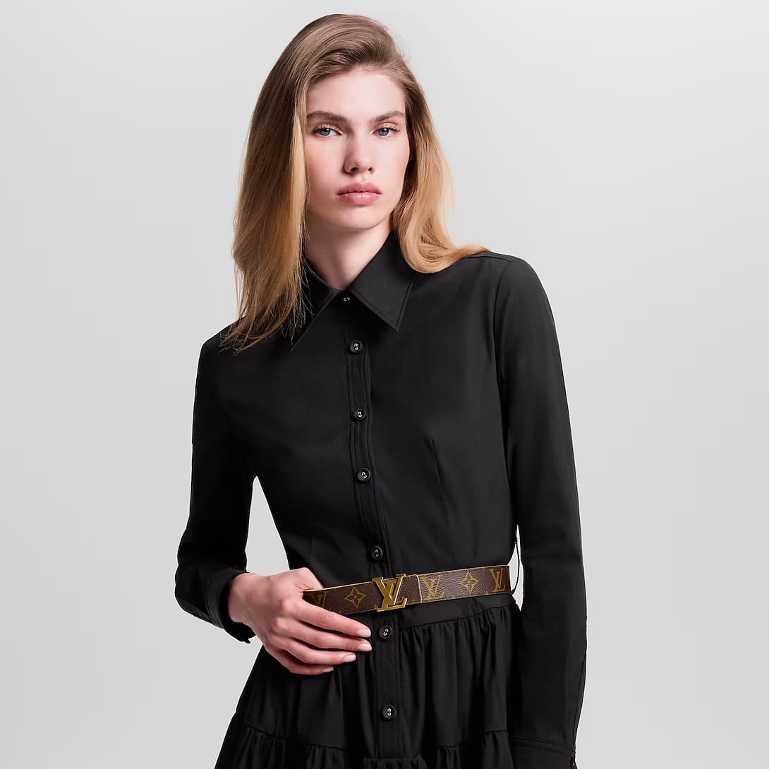 LV Initiales 30mm Reversible Belt — view 23