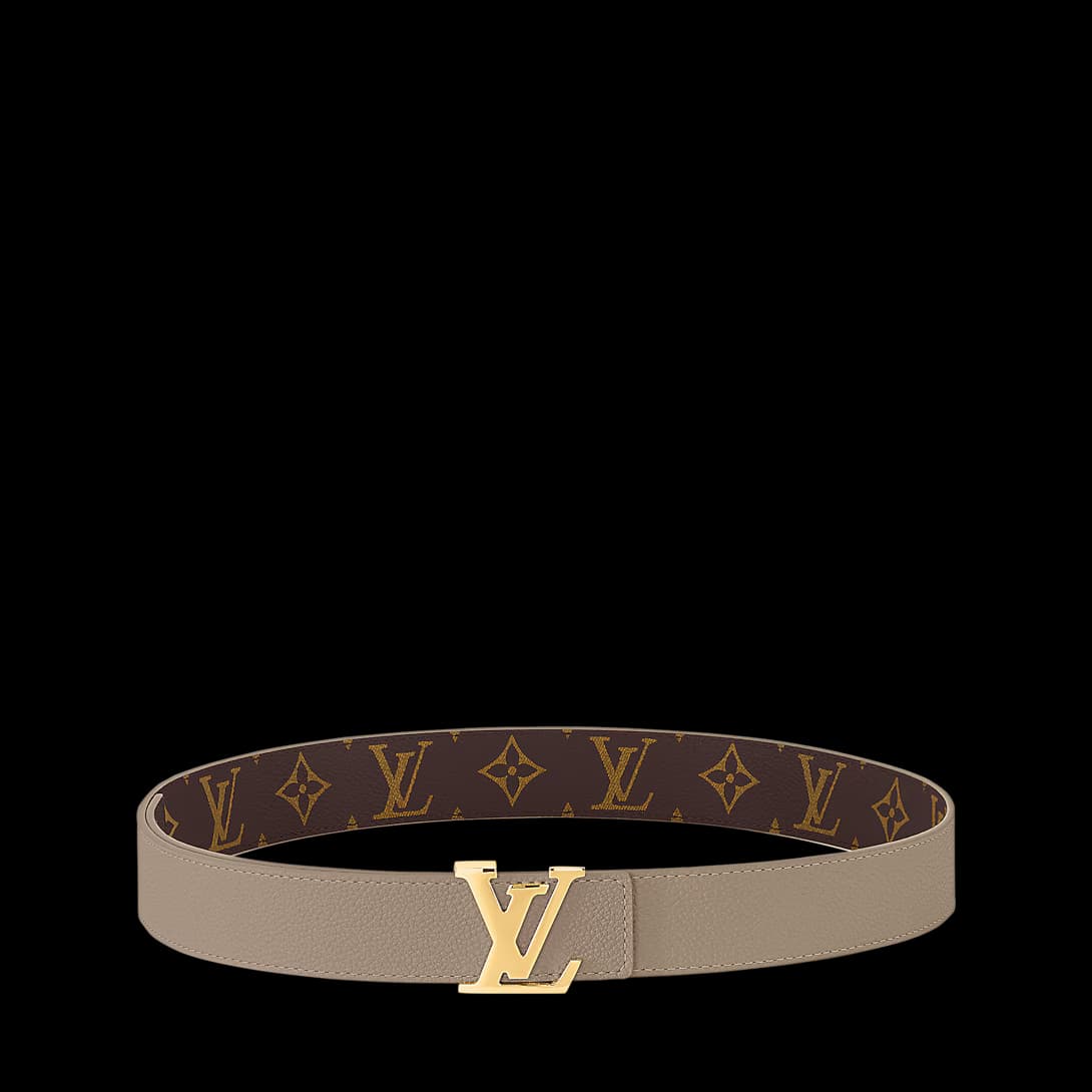 LV Initiales 30mm Reversible Belt — view 2