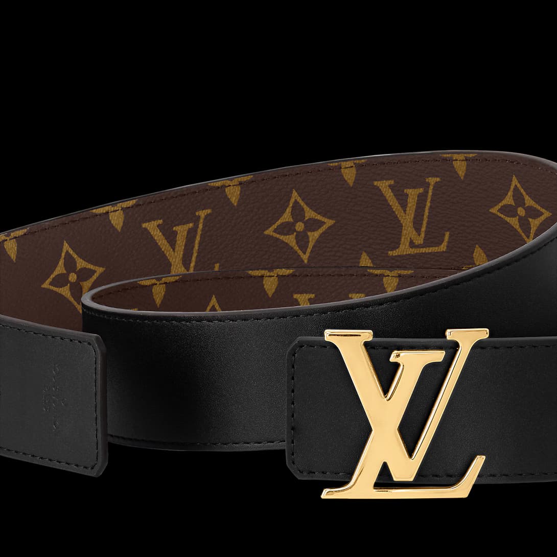 LV Initiales 40mm Reversible Belt — view 3