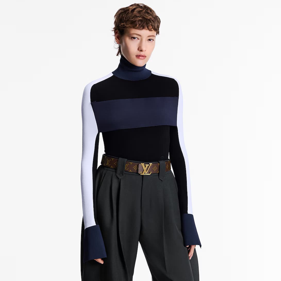 LV Initiales 40mm Reversible Belt — view 1