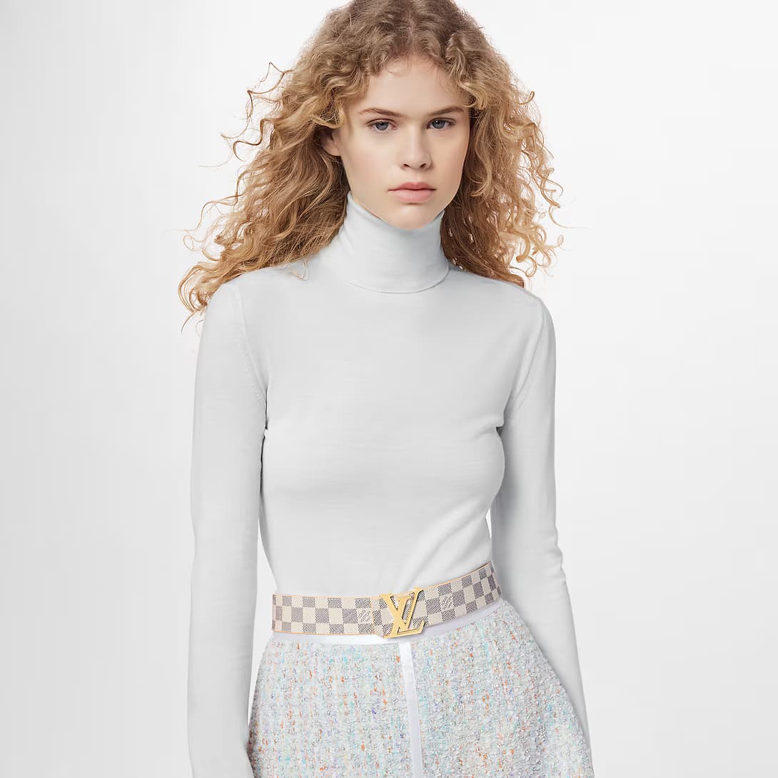 LV Initiales 40mm Reversible Belt — view 6