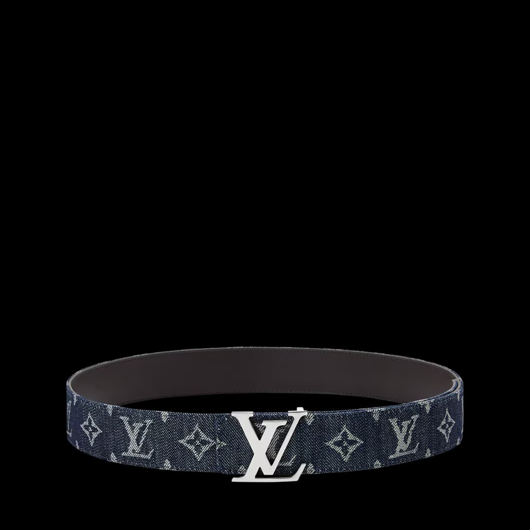 LV Initiales Monogram Denim 40mm Belt — view 2