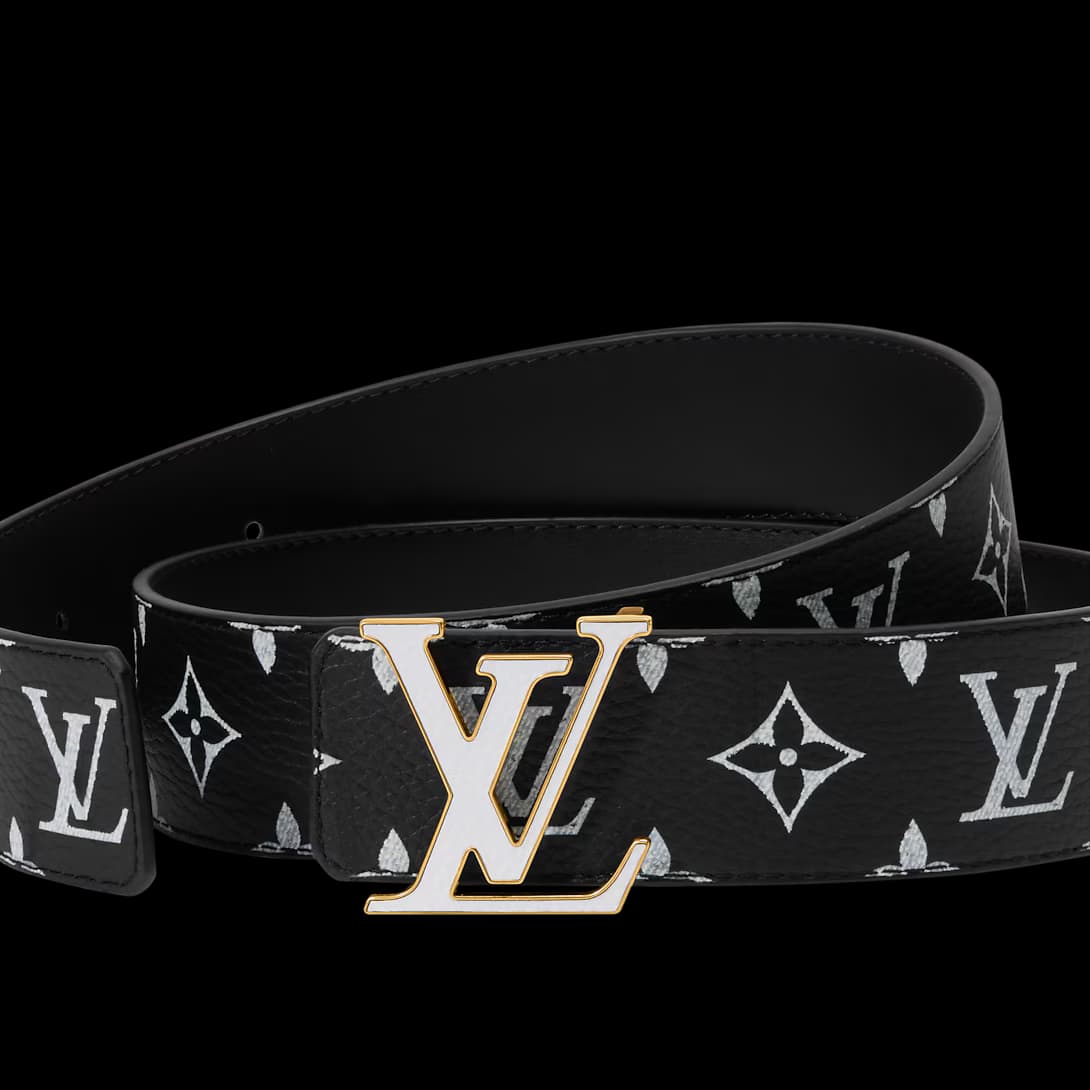 LV Initiales Monogram Firefly 40mm Reversible Belt — view 4