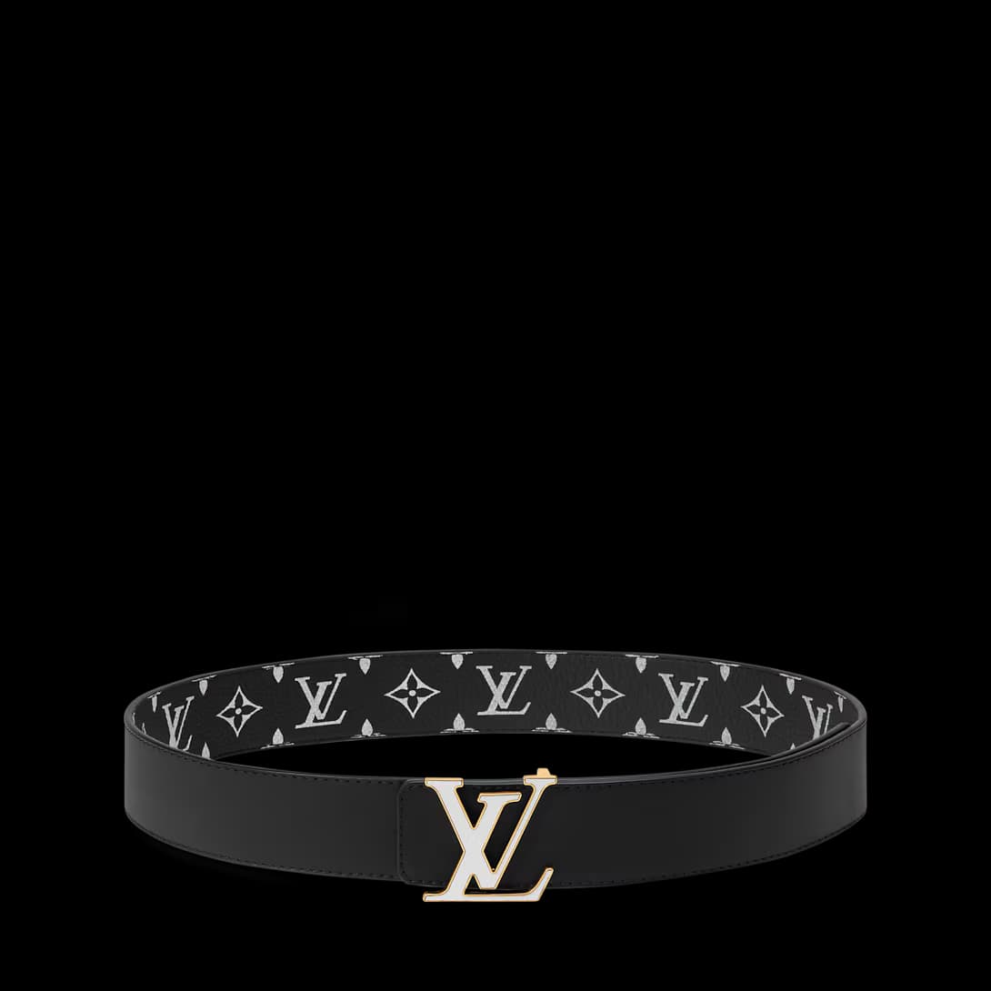 LV Initiales Monogram Firefly 40mm Reversible Belt — view 5