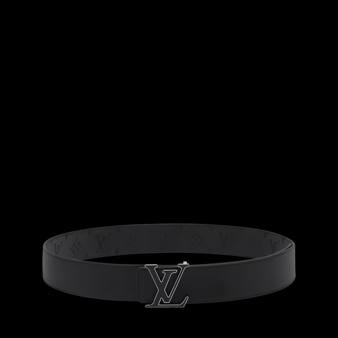 LV Initiales Monogram Reflective 40mm Reversible Belt — view 5