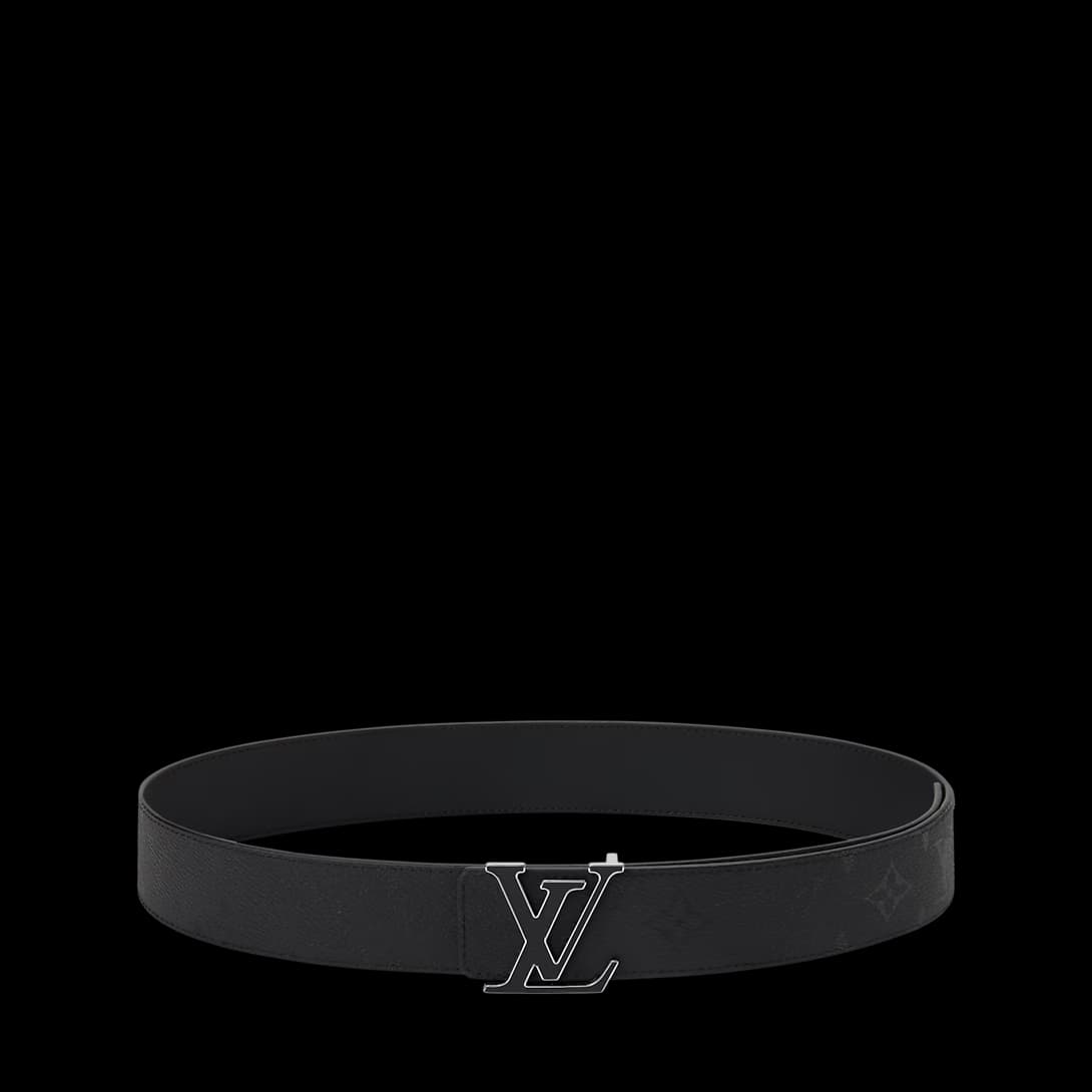 LV Initiales Monogram Reflective 40mm Reversible Belt — view 2