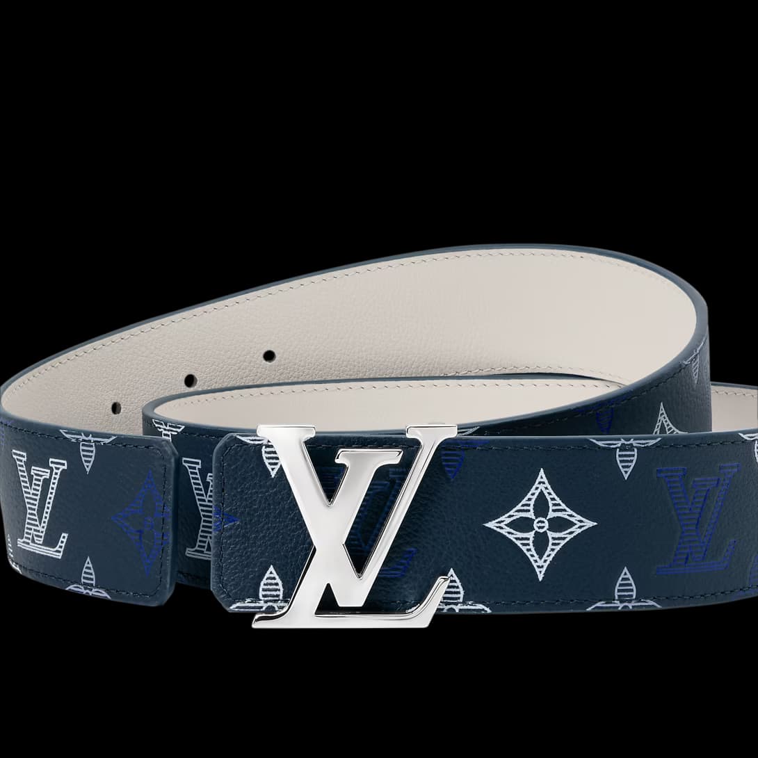LV Initiales Monogram Shadow 40mm Reversible Belt — view 3