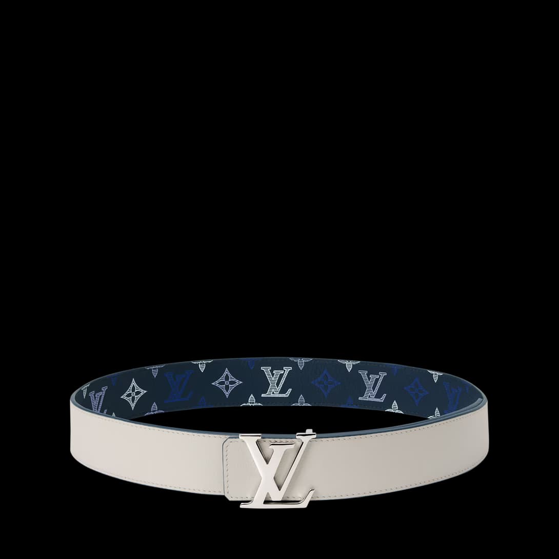 LV Initiales Monogram Shadow 40mm Reversible Belt — view 4