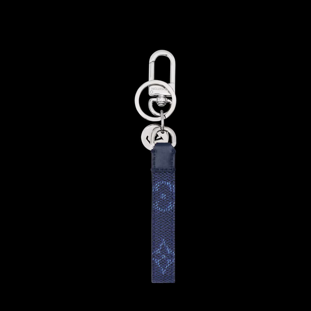 LV Slim Dragonne Key Holder and Bag Charm BL — view 3