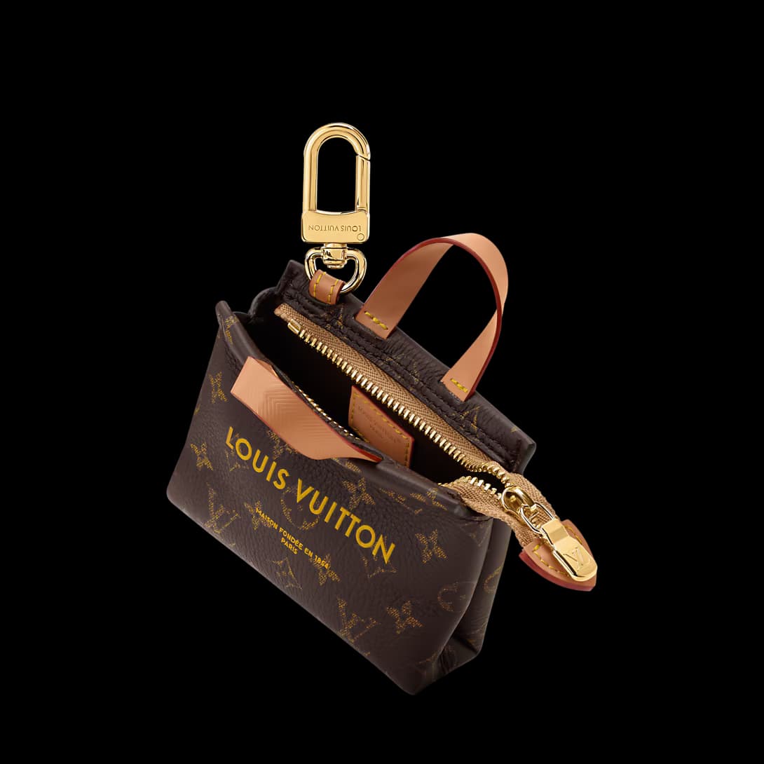 Mini Shopper Bag Charm — view 3