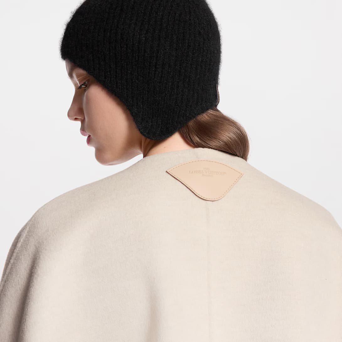Mink Insert Cape Jacket — view 4