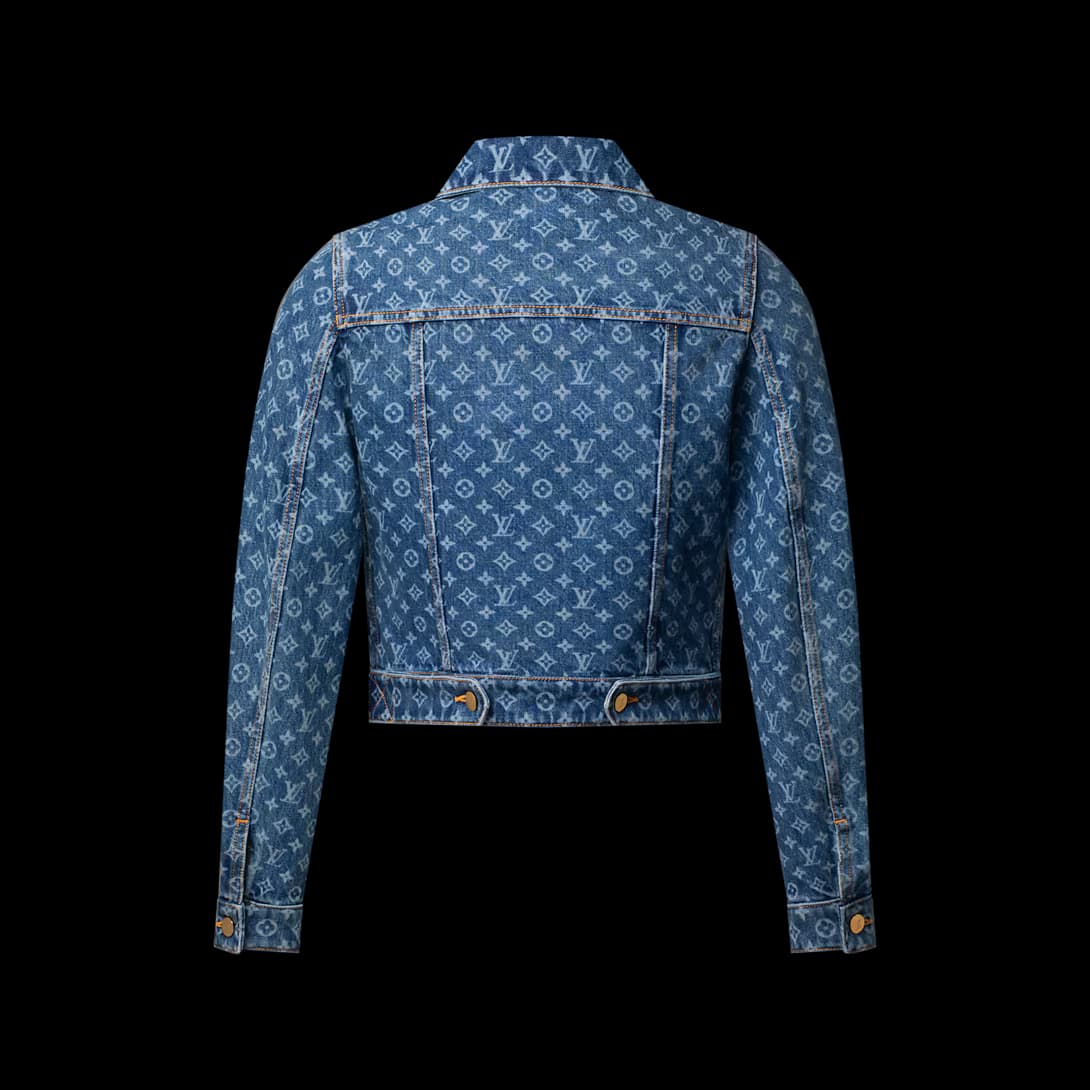 Monogram Denim Jacket — view 4