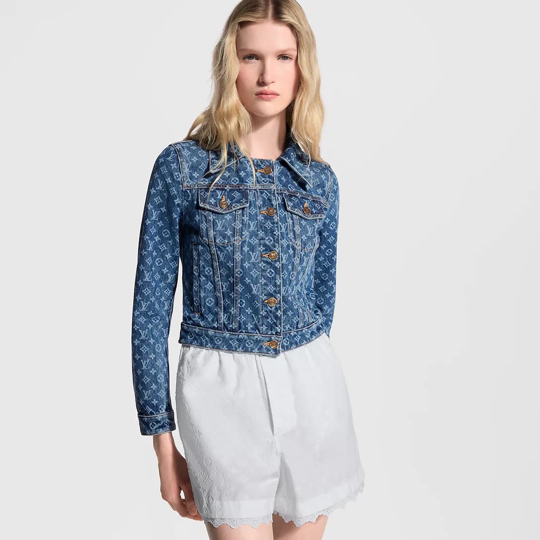 Monogram Denim Jacket — view 5