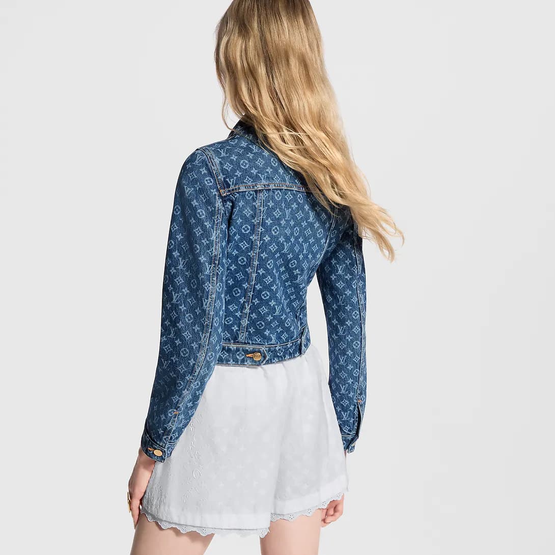 Monogram Denim Jacket — view 6