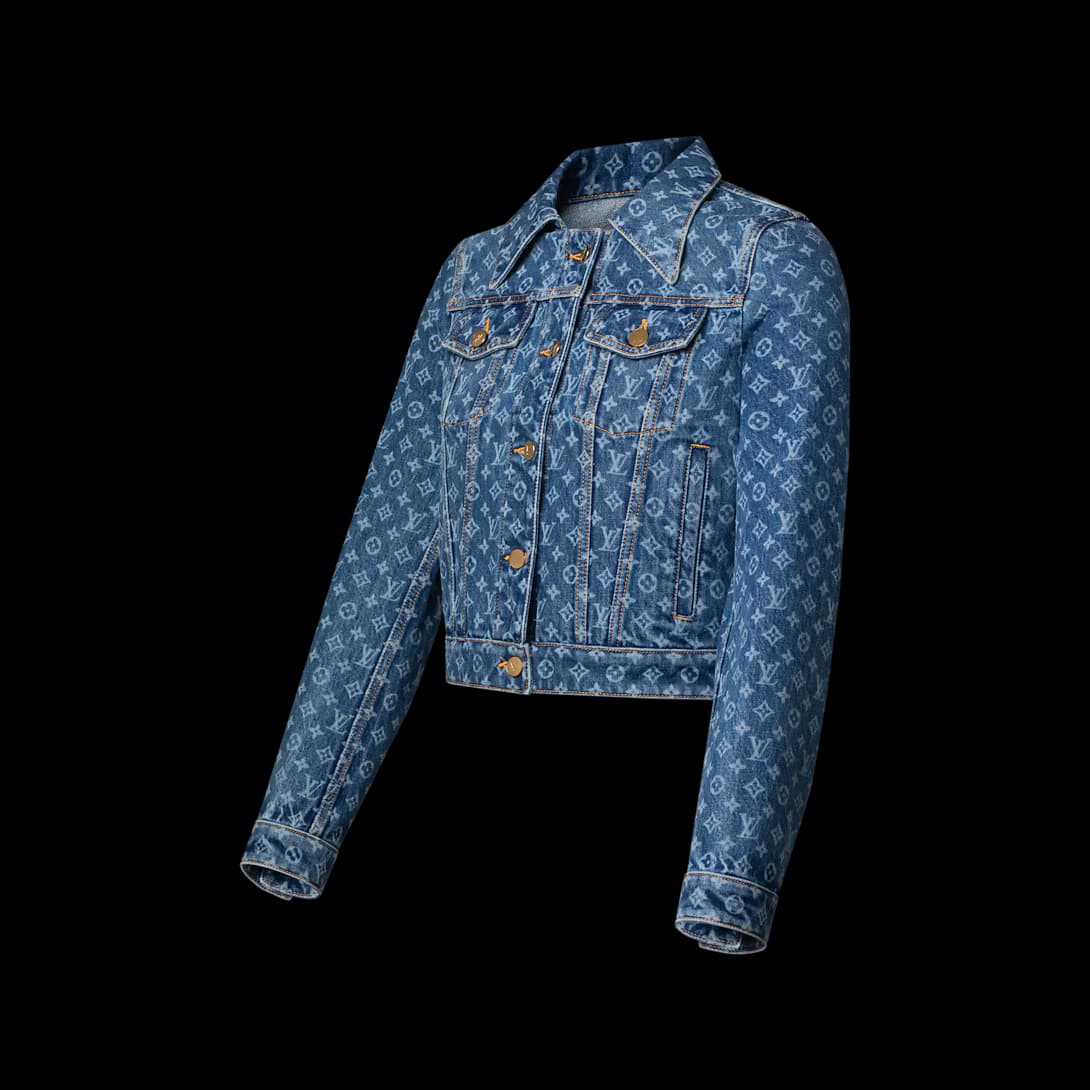 Monogram Denim Jacket — view 3