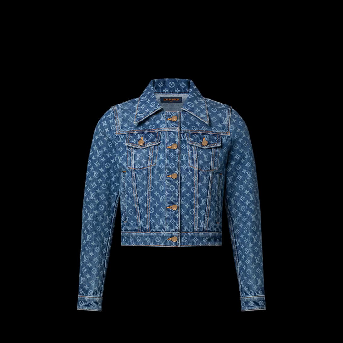Monogram Denim Jacket — view 2