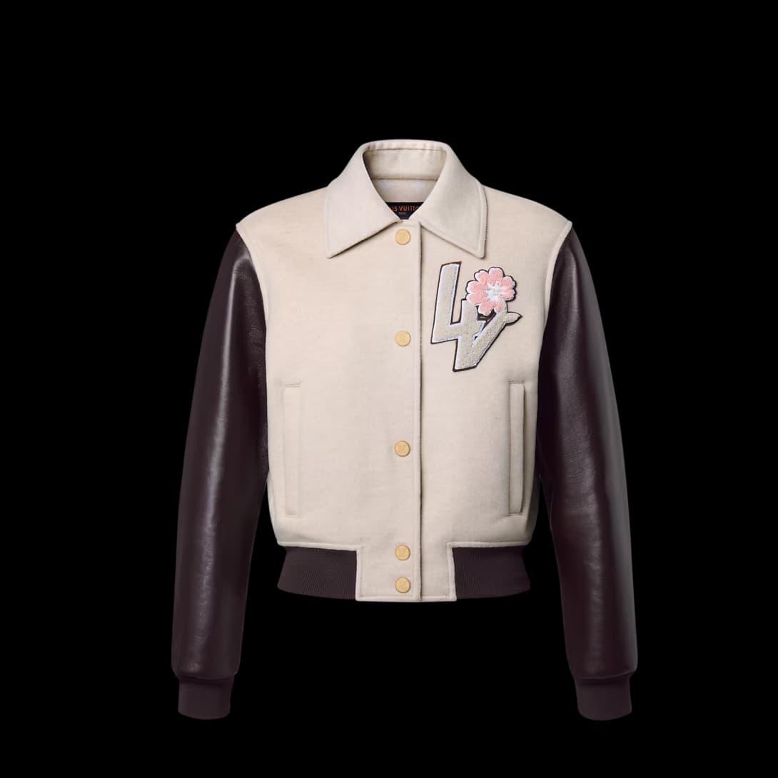 Noveau Signature Patch Varsity Jacket — view 2