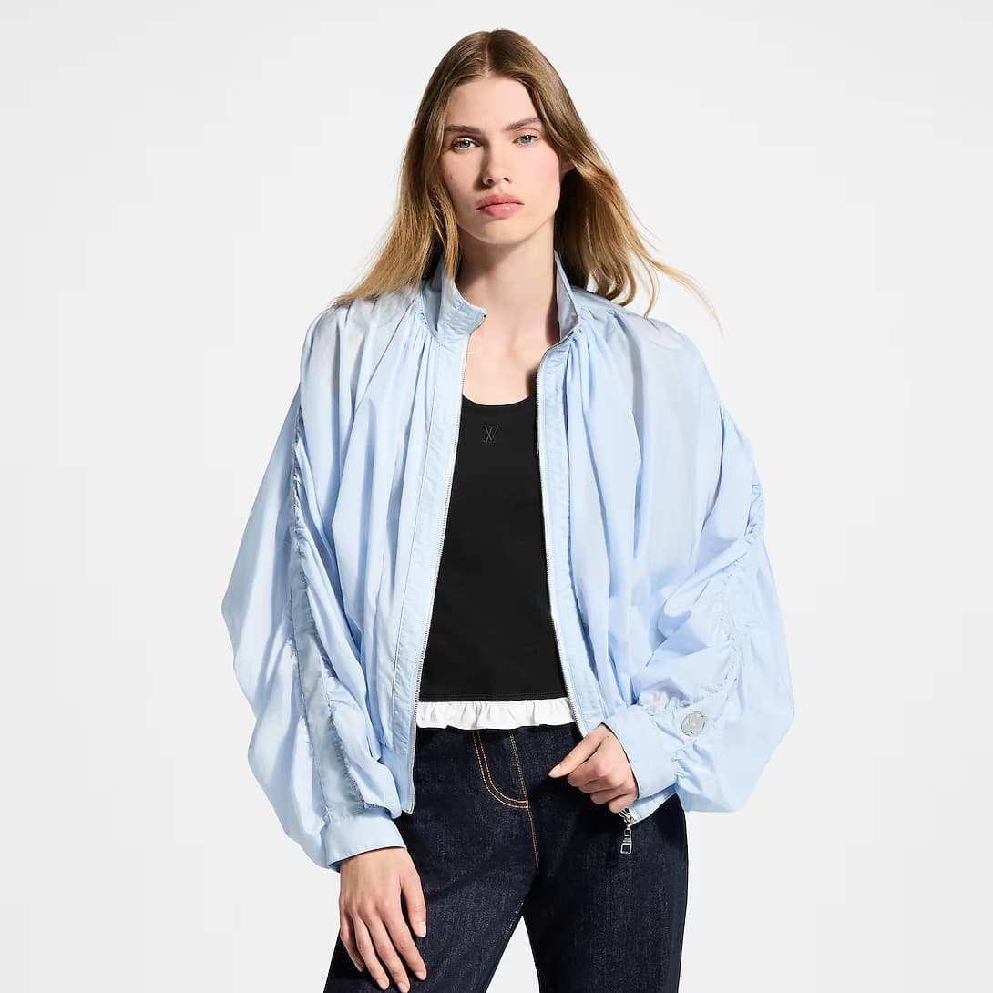 Ruched Bomber Jacket — view 3
